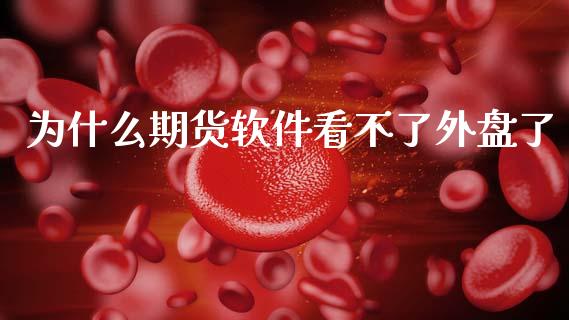 为什么期货软件看不了外盘了_https://m.lcpcjs.com_恒指期货保证金_第1张