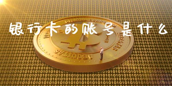 银行卡的账号是什么_https://m.lcpcjs.com_恒指期货保证金_第1张
